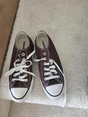 Converse Chuck 70 Low Top Canvas Sneakers in Dark Rootbeer